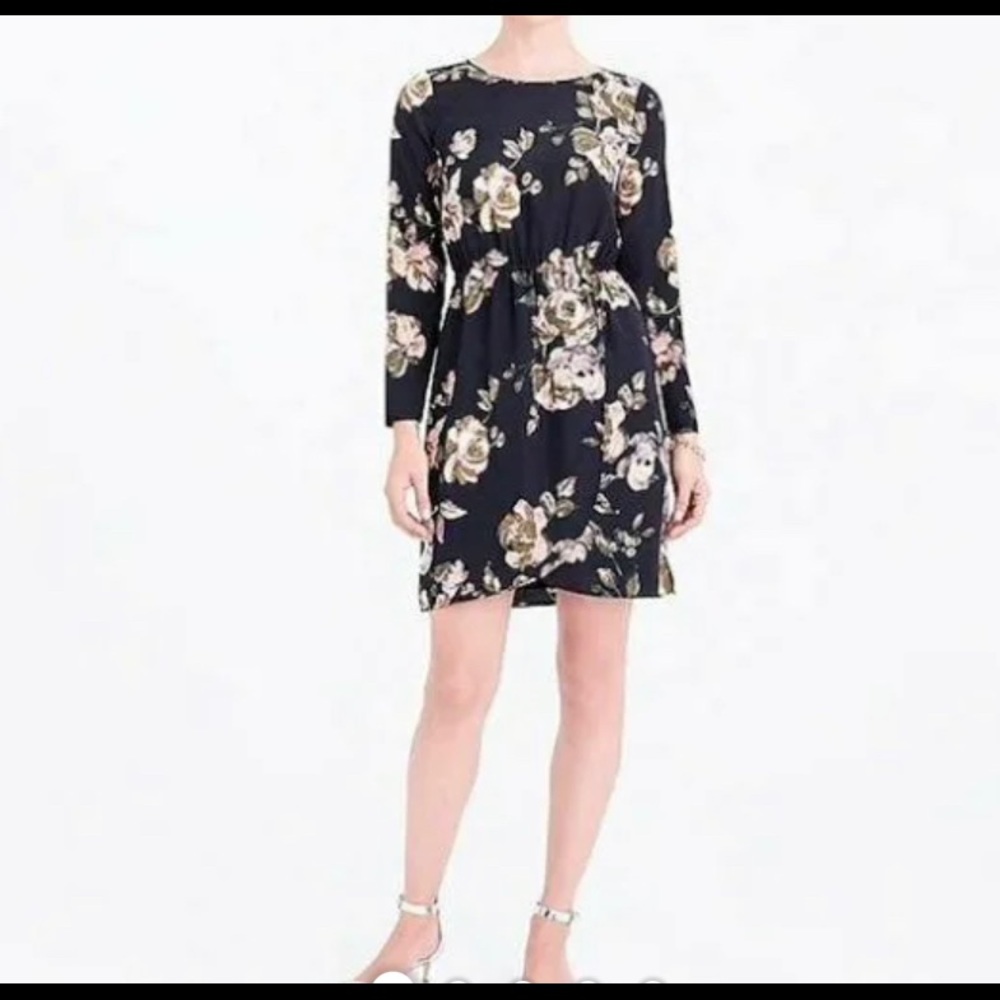 Jcrew Factory Tulip Hem Floral Dress - Size 4